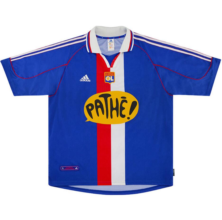 2000-01 Olympique Lyonnais Retro Football Kit Third Soccer Jersey